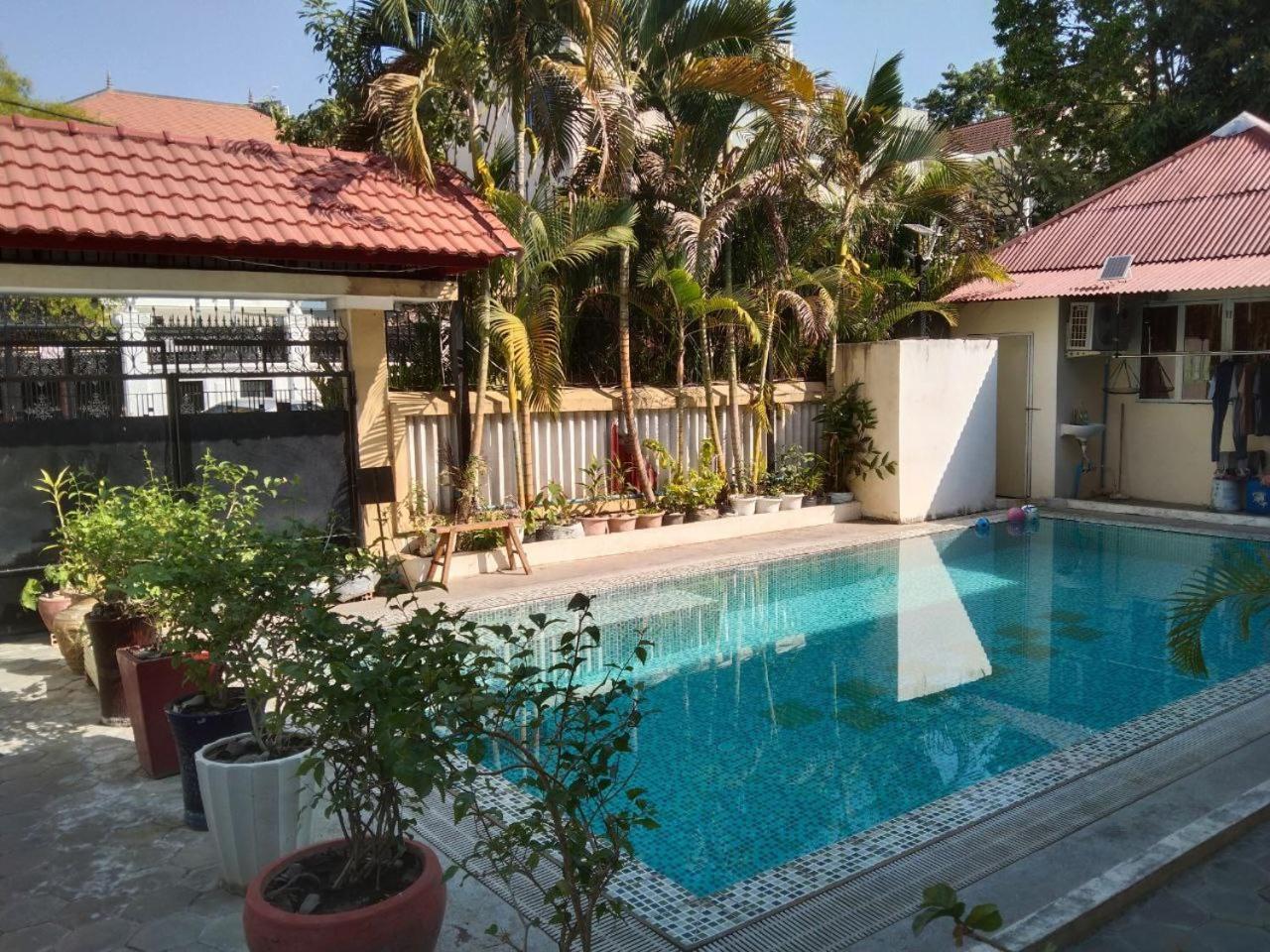 Room 7 - Studio In A Villa 5Mn Walk From The Royal Palace With Swimming Pool Phnom Penh Dış mekan fotoğraf